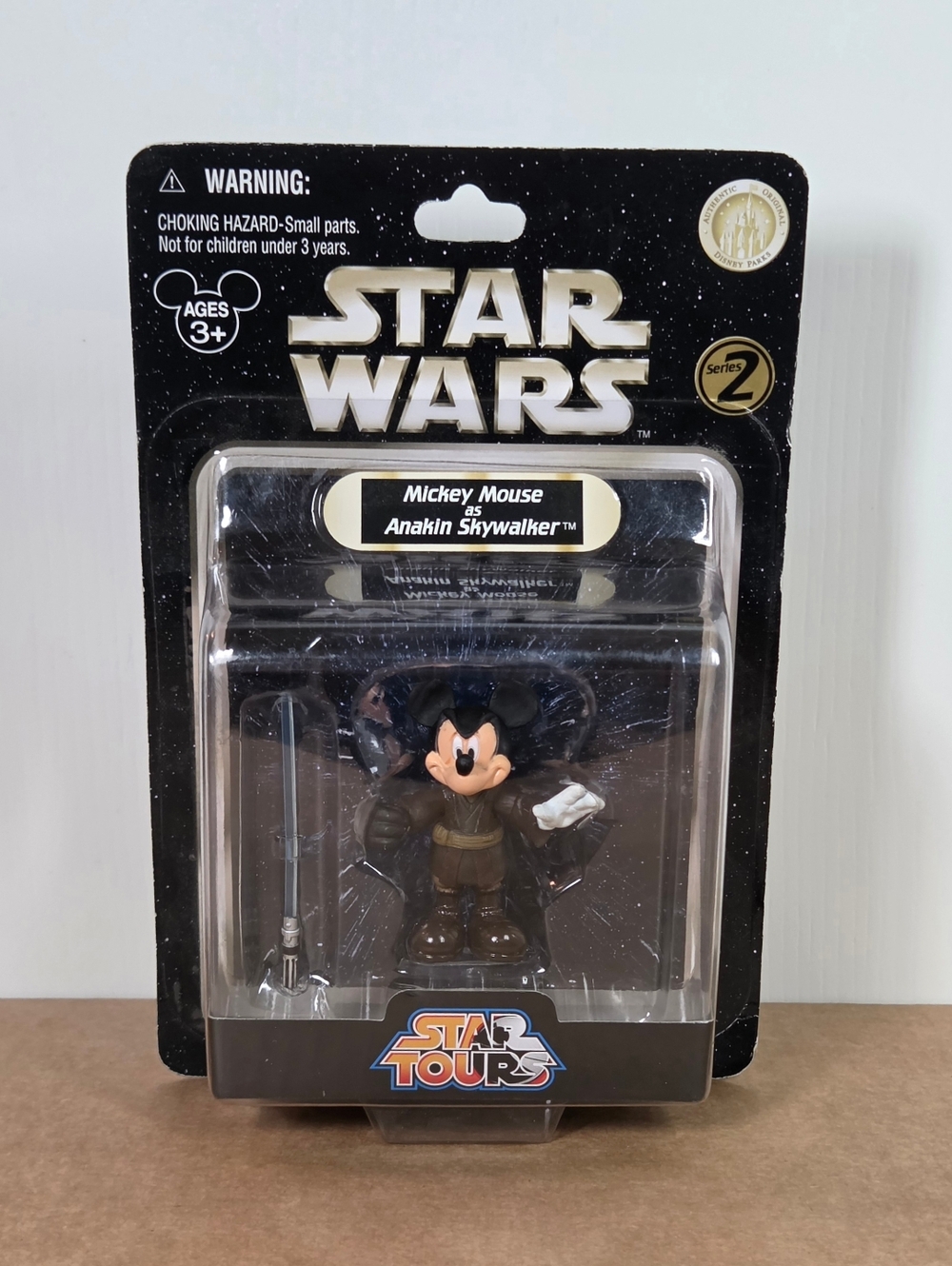 Disney Parks Star Wars Star Tours Series 2 Mickey Mouse as Anakin Skywalker